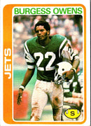 1978 Topps Burgess Owens