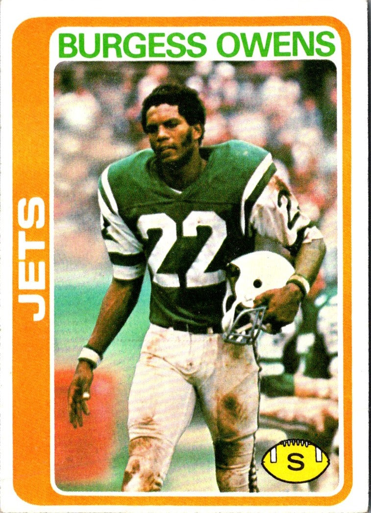 1978 Topps Burgess Owens