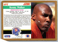 1991 Score Kenny Walker #69T