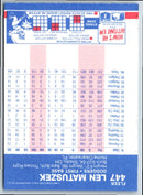 1987 Fleer Len Matuszek