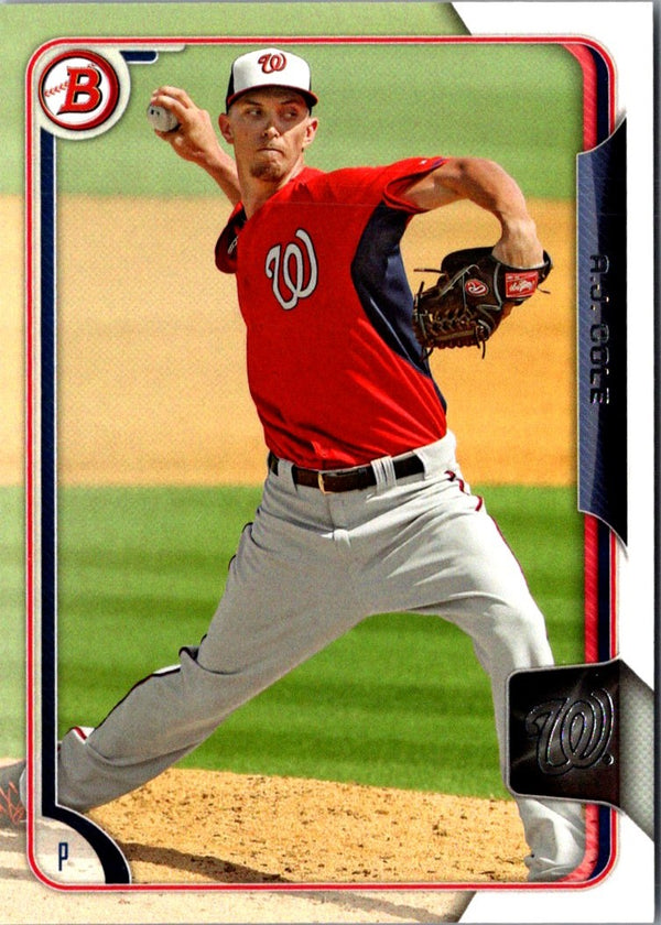 2015 Bowman Prospects A.J. Cole #BP8