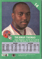 1991 Fleer Thurman Thomas #14