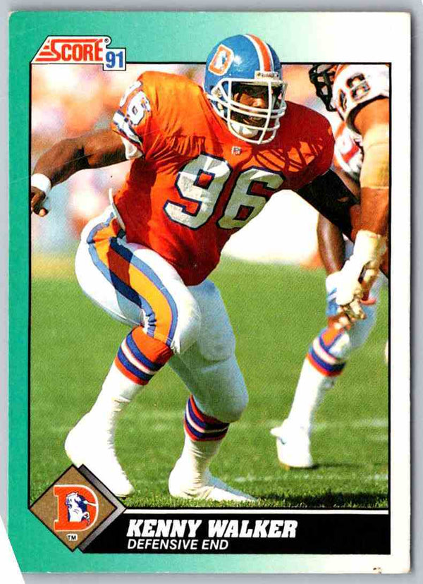 1991 Score Kenny Walker #69T