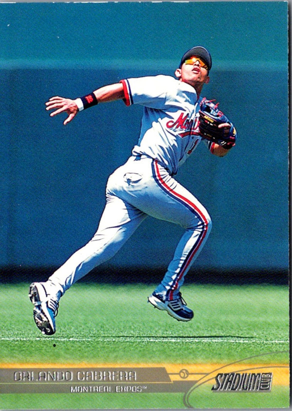2003 Stadium Club Orlando Cabrera #40