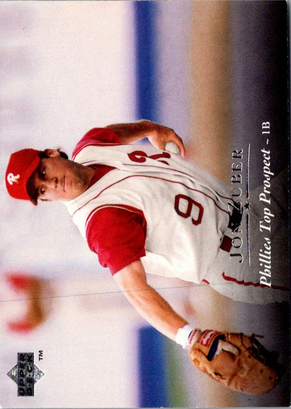 1995 Upper Deck Minors Jon Zuber #203