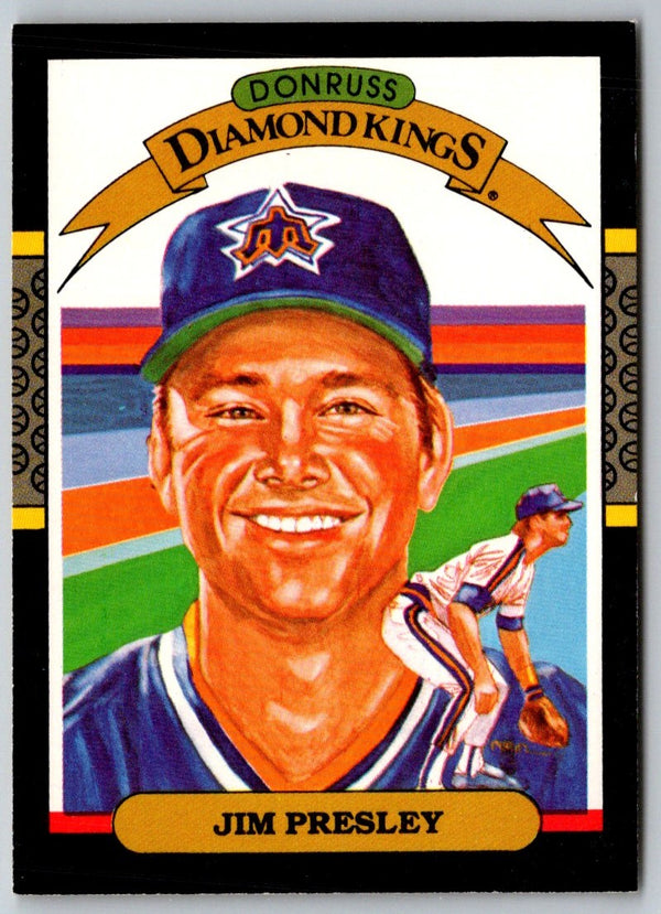 1987 Donruss Diamond King Jim Presley #23