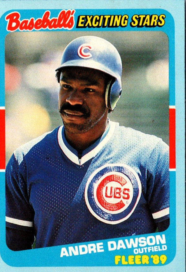 1989 Fleer Exciting Stars Andre Dawson #11