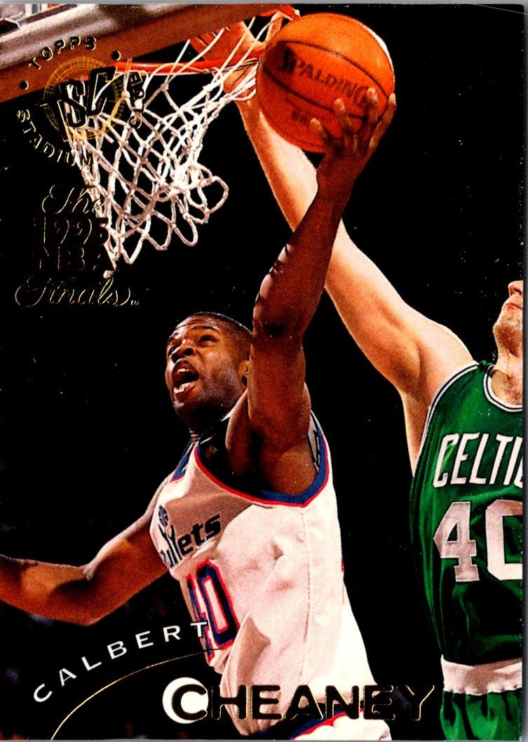 1994 Stadium Club Super Teams NBA Finals Calbert Cheaney