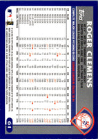 2003 Topps Roger Clemens #61