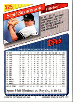 1993 Topps Gold Scott Sanderson #525