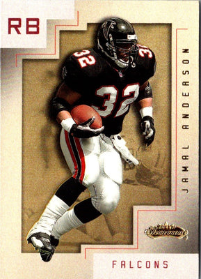 2001 Fleer Showcase Jamal Anderson #35