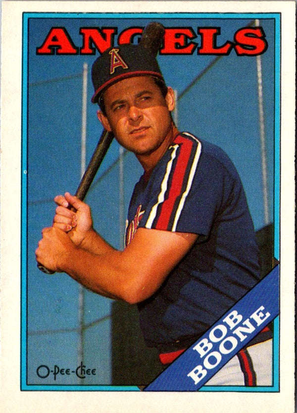 1988 O-Pee-Chee Bob Boone #158