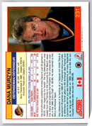 1991 Score Canadian Dana Murzyn