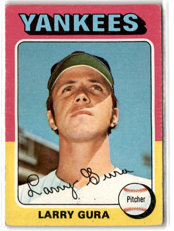1975 Topps Larry Gura #557 EXMT