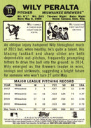 2016 Topps Heritage Wily Peralta