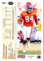 1992 Upper Deck Shannon Sharpe #499