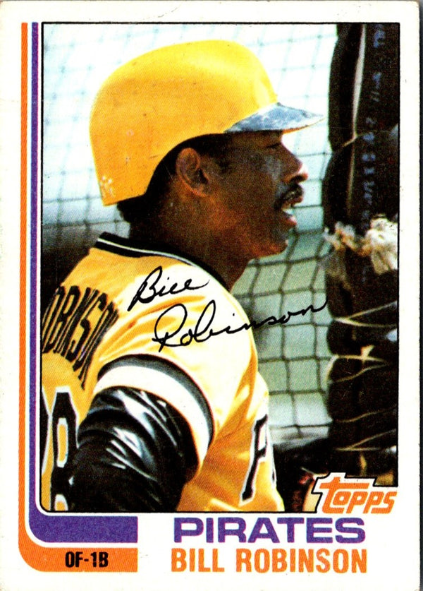 1982 Topps Bill Robinson #543