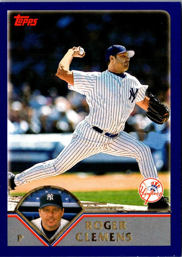 2003 Topps Roger Clemens #61