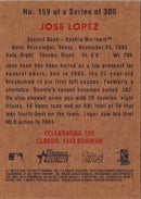 2006 Bowman Heritage Jose Lopez