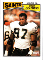 1987 Topps James Geathers #282 Rookie NM+