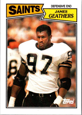 1987 Topps James Geathers #282 Rookie NM+