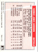 1991 ProCards Tomorrow's Heroes Tom Goodwin