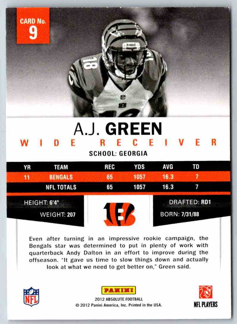 2012 Absolute A.J. Green