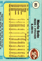 1982 Fleer Mario Soto #83