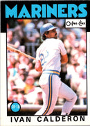1986 O-Pee-Chee Ivan Calderon