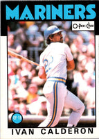 1986 O-Pee-Chee Ivan Calderon #382