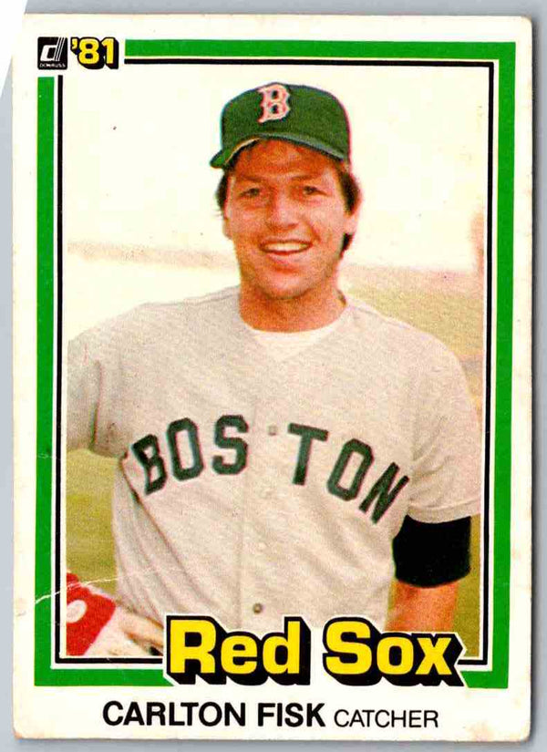 1981 Donruss Carlton Fisk #335