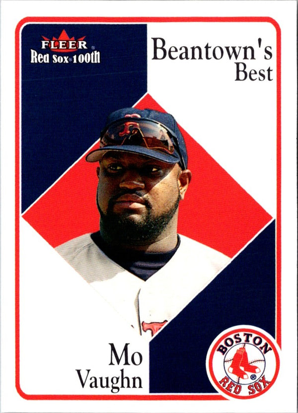 2001 Fleer Boston Red Sox 100th Anniversary Mo Vaughn #87