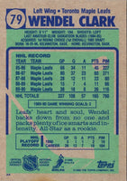 1990 Topps Wendel Clark #79