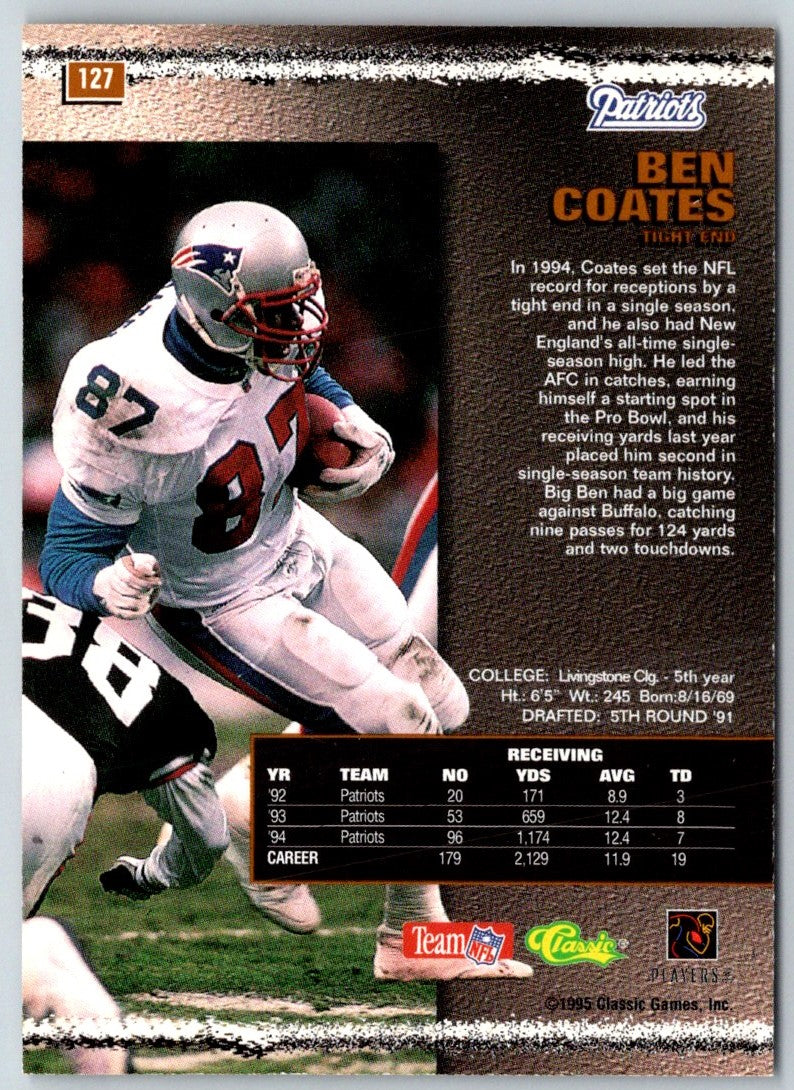 1995 Pro Line Ben Coates