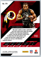 2016 Panini Absolute Rook Ink Blue Keith Marshall #3