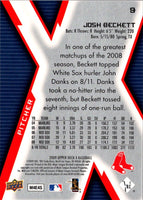 2009 Upper Deck X Josh Beckett #9