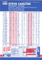 1987 Fleer Steve Carlton #490