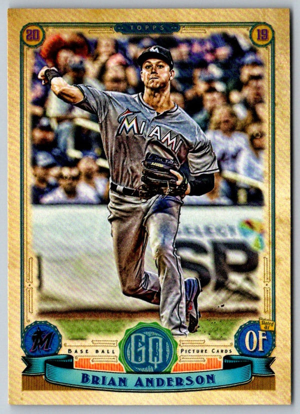 2019 Topps Gypsy Queen Indigo Brian Anderson #256