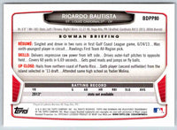 2013 Bowman Ricardo Bautista #BDPP80