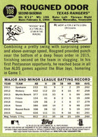2016 Topps Heritage Rougned Odor #108