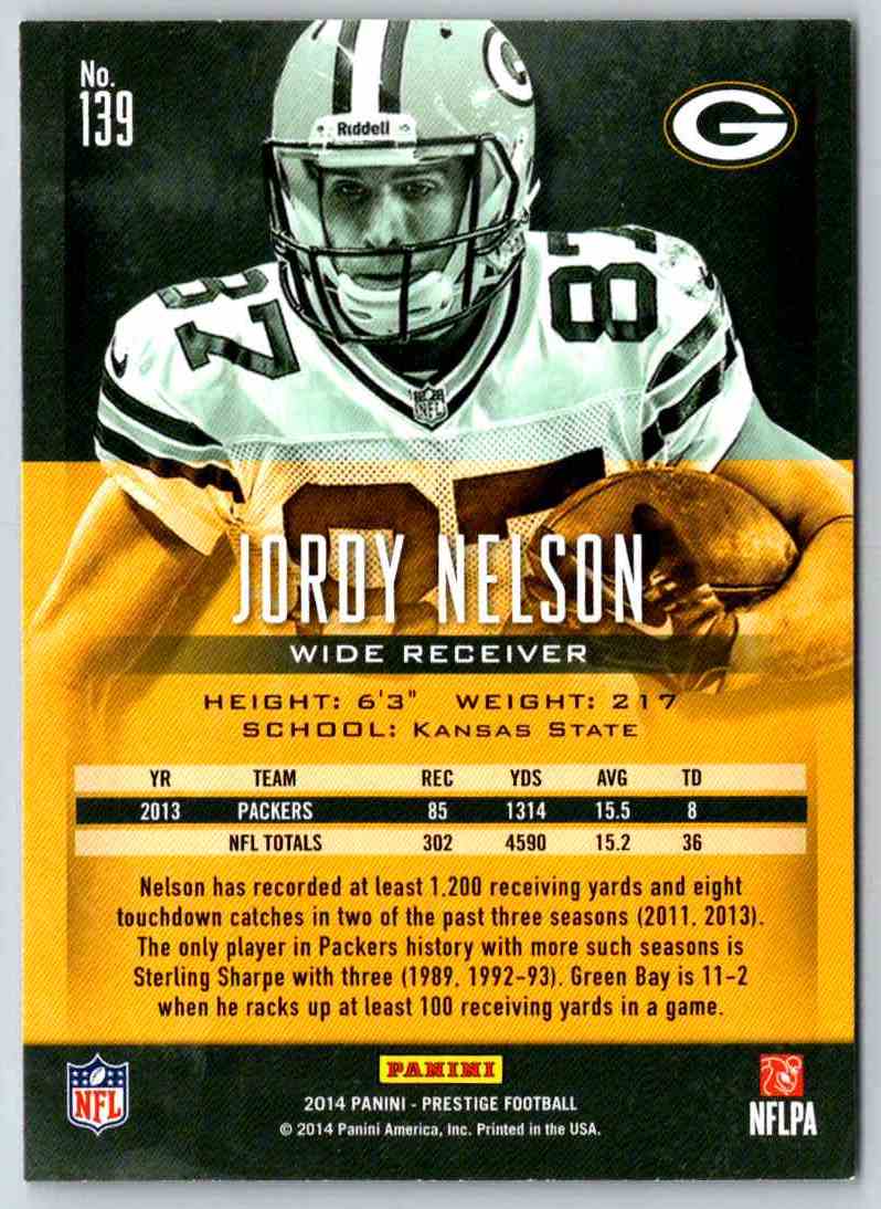 2014 Prestige Jordy Nelson