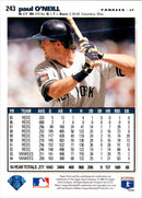 1995 Collector's Choice SE Paul O'Neill