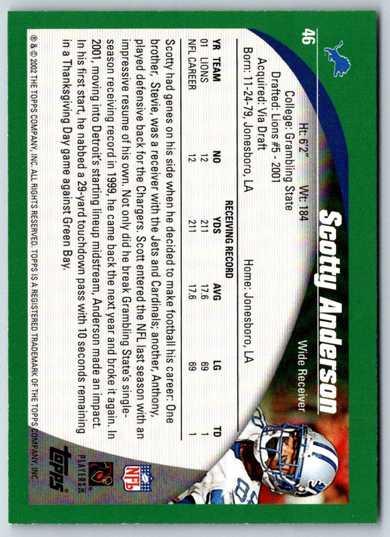 2002 Topps Scotty Anderson