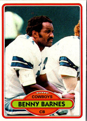 1980 Topps Benny Barnes #393 Rookie NM-MT
