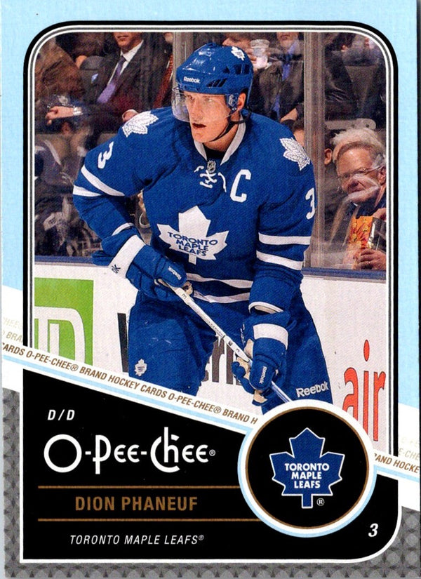 2011 O-Pee-Chee Dion Phaneuf #3