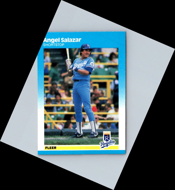 1986 Fleer Angel Salazar #U-100