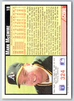 1991 Score Mark McGwire #1B