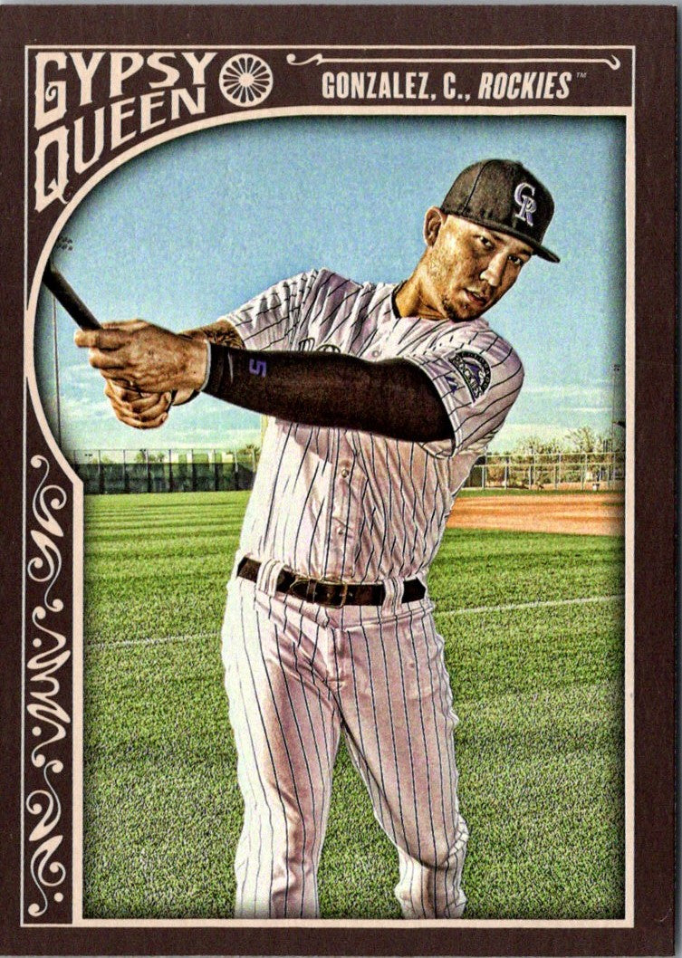 2015 Topps Gypsy Queen Carlos Gonzalez