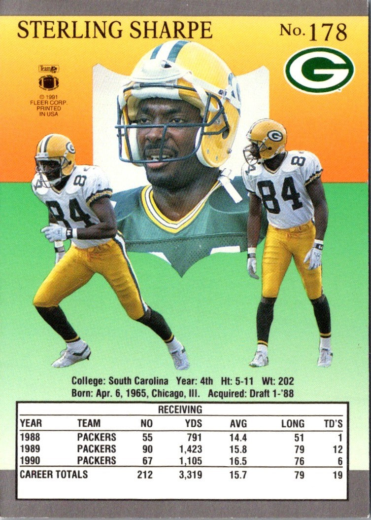 1991 Ultra Sterling Sharpe