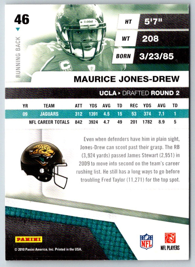 2010 Panini Absolute Memorabilia Maurice Jones-Drew